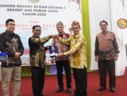 Bupati Ajak Warga GKE Bersama Membangun Mura Hebat dan Mura Emas 2030