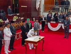 Ketua DPRD Mura Pimpin Sertijab Bupati dan Wabup