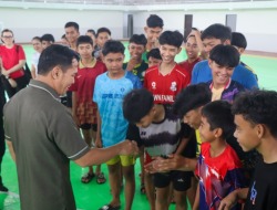 Bupati Pulpis Pastikan GOR Bandar Barigas Dapat Dioptimalkan