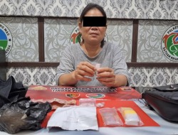 Miliki 16 Paket Sabu Siap Edar, Emak-emak di Gumas Lebaran di Balik Jeruji Besi