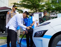 Tingkatkan Layanan Jelang Libur Lebaran, PLN dan Pemkab Tabalong Resmikan SPKLU Pertama di Mall Pelayanan Publik