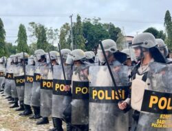 Siaga May Day, Ditsamapta Polda Kalteng Mantapkan Kesiapan Personel