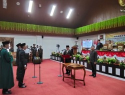 DPRD Pulpis Gelar Paripurna PAW Dua Anggota Dewan