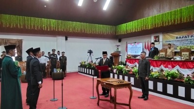 DPRD Pulpis Gelar Paripurna PAW Dua Anggota Dewan