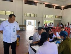 Peringati HAB ke-61, Kanwil Ditjenpas Kalteng Gelar Donor Darah