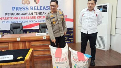 Polda Kalteng Amankan 8 Ton Pupuk Subsidi, Berasal dari Pulpis Diedar ke Berbagai Wilayah Kalteng