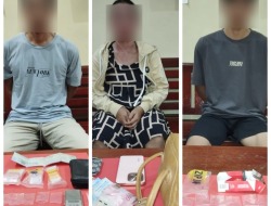 Nekat Edar Sabu, Pemuda Tanggung dan Pasutri di Seruyan Diciduk Polisi