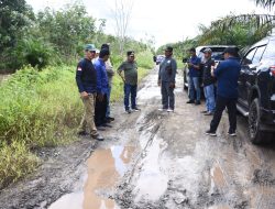 Bupati Kapuas Tinjau Kondisi Infrastruktur Jalan di Wilayah Pasang Surut