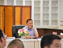 Sekda Kapuas Pimpin Rapat Strategis Perkuat Indeks Pencegahan Korupsi 2025