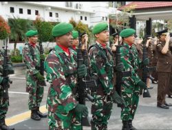 TNI Dikerahkan untuk Pengamanan Kantor Kejaksaan di Kalteng