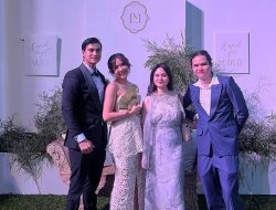 Cinta Brian dan Gisel Tampil Mesra di Pernikahan Luna Maya dan Maxime Bouttier