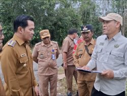 Bupati Pulpis Tinjau Lahan Sekolah Rakyat di Desa Mantaren II, Siapkan 20 Hektare untuk Dukung Program Nasional