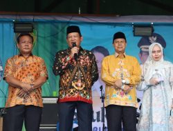 Bupati dan Wakil Bupati Seruyan Gelar Syukuran di Kecamatan Hanau