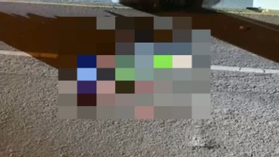 Tabrakan Dua Motor di Simpang Casadova, Pengendara Ojek Online Terkapar