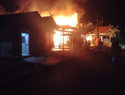 Rumah di Kuala Kurun Ludes Terbakar, Kerugian Capai Ratusan Juta Rupiah
