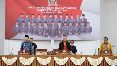 DPRD Seruyan Gelar Paripurna, Fraksi Sampaikan Pandangan Umum Terkait Dua Ranperda