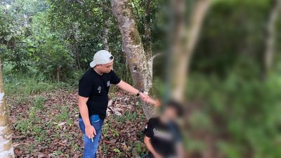Geger di Katingan Tengah! Pria Misterius Gantung Diri di Pohon, Warga Tak Ada yang Mengenal