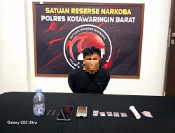 Buruh di Pangkalan Bun Ditangkap karena Edarkan Sabu, Polisi Temukan 5 Paket di Botol Vitamin