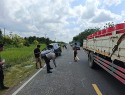 Avanza Oleng, Tabrak Pikap dan Dihantam Sigra, Satu Tewas di Jalan Tjilik Riwut Km 46
