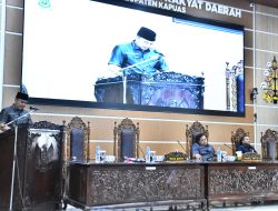 Wabup Kapuas Sampaikan Raperda Pertanggungjawaban Pelaksanaan APBD 2024