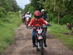 Bupati Kapuas Kembali Tinjau Kondisi Jalan Pakai Motor Trail, Rasakan Langsung Kendala di Lapangan