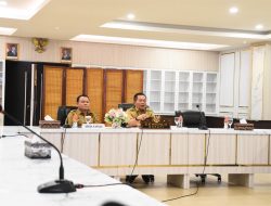 Bupati Kapuas Hadiri Zoom Meeting Audiensi Pelaksanaan KKN UPR 2025