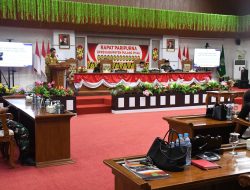 Wabup Pulpis Hadiri Paripurna DPRD, Sampaikan Pengantar LKPD 2024