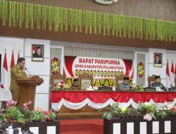 Wakil Bupati Pulpis Sampaikan Rancangan Perubahan APBD 2025 di Rapat Paripurna