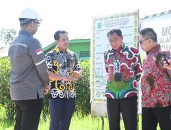 Bupati Pulpis Tinjau Progres Pembangunan Kawasan Lewu Bahalap