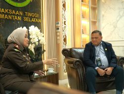 Perkuat Sinergi Lintas Lembaga, GM Baru PLN Kalselteng Audiensi ke Kajati Kalsel