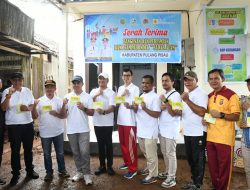 Bupati Pulpis Hadiri Peresmian Bank Sampah di Kahayan Hilir