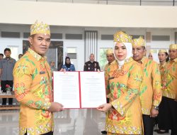 Ketua Dekranasda Pulang Pisau Resmi Dikukuhkan, Bupati Targetkan Produk Anyaman Tembus Pasar Internasional