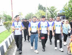Pemkab Pulpis Gelar Jalan Sehat dan Senam Bersama, Ribuan Warga Antusias Meriahkan HUT ke-23