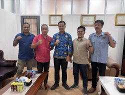 Menjelang KLB, PWI Pulang Pisau Audiensi dengan Bupati