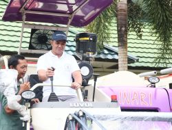 Pulpis Dapat 10 Mesin Panen Canggih! Bupati: Gunakan dengan Baik, Ini untuk Ketahanan Pangan Nasional!