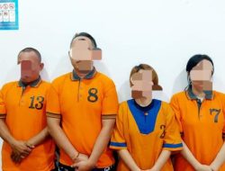 Pesta Sabu di Muara Teweh, Polisi Tangkap Empat Orang Termasuk Seorang ASN