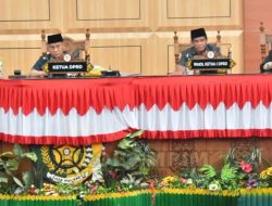 Wakil Wali Kota Hadiri Rapat Paripurna DPRD Palangka Raya Terkait LHP BPK atas LKPD 2024