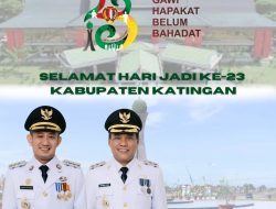 Wali Kota Palangka Raya Ucapkan Selamat Hari Jadi ke-23 Kabupaten Katingan