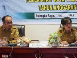 Pemko Palangka Raya Evaluasi APBD 2025! Realisasi Turun, Percepatan Jadi Fokus Semester II