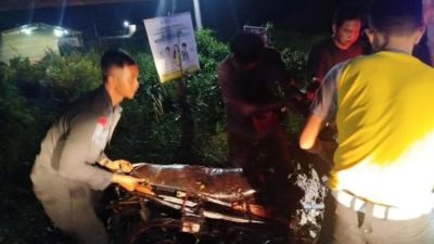 Motor Terjun ke Rawa di Jalan G Obos Ujung, Remaja Tewas di Tempat