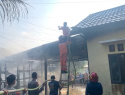 Warung di Nanga Bulik Ludes Terbakar, Diduga Akibat Rokok Dekat Kompor Gas