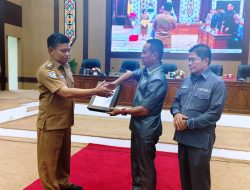 DPRD Katingan Gelar Paripurna LPj Pelaksanaan APBD Tahun 2024