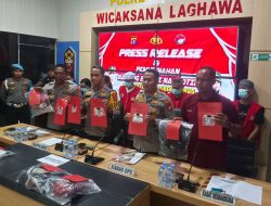 Polisi Ungkap Lima Kasus Narkoba, Delapan Tersangka Ditahan
