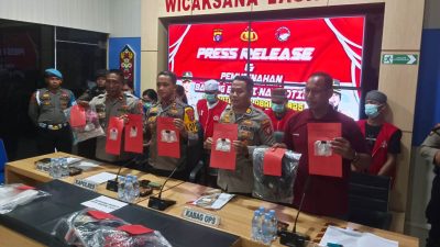 Polisi Ungkap Lima Kasus Narkoba, Delapan Tersangka Ditahan