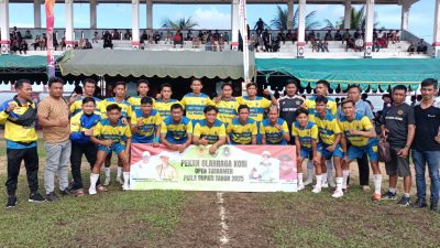 Menang Lewat Adu Penalti, Banua Usang FC Lolos ke 8 Besar Piala Bupati Seruyan 2025