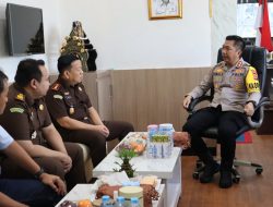 Pererat Sinergi, Kapolres dan Kajari Pulang Pisau Gelar Pertemuan Silaturahmi
