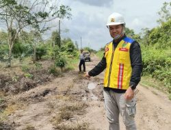 Bupati Pulpis Tinjau Jalan Penghubung Mulyasari – Pangkoh Sari, Janjikan Peningkatan Infrastruktur