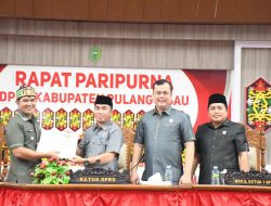 Bupati Pulang Pisau Sampaikan Rancangan KUA-PPAS APBD 2026 di Hadapan DPRD