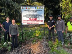 Satgas PKH Tertibkan 2.300 Hektare Lahan Sawit Ilegal di Tahura Isen Mulang Pulang Pisau