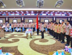 Bupati Katingan Dilantik jadi Pengurus Mabicab Gerakan Pramuka Kalteng